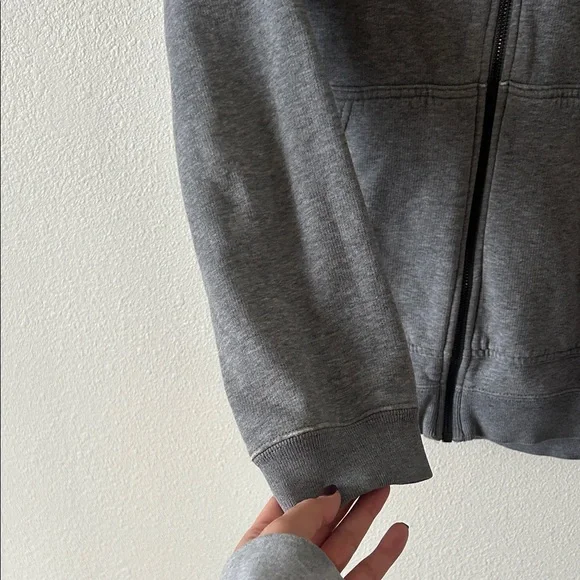 Nike Charcoal Full-Zip Hoodie - Picture 3 of 5